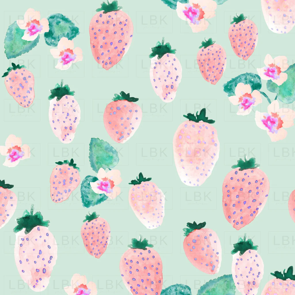 strawberry blossom Mint