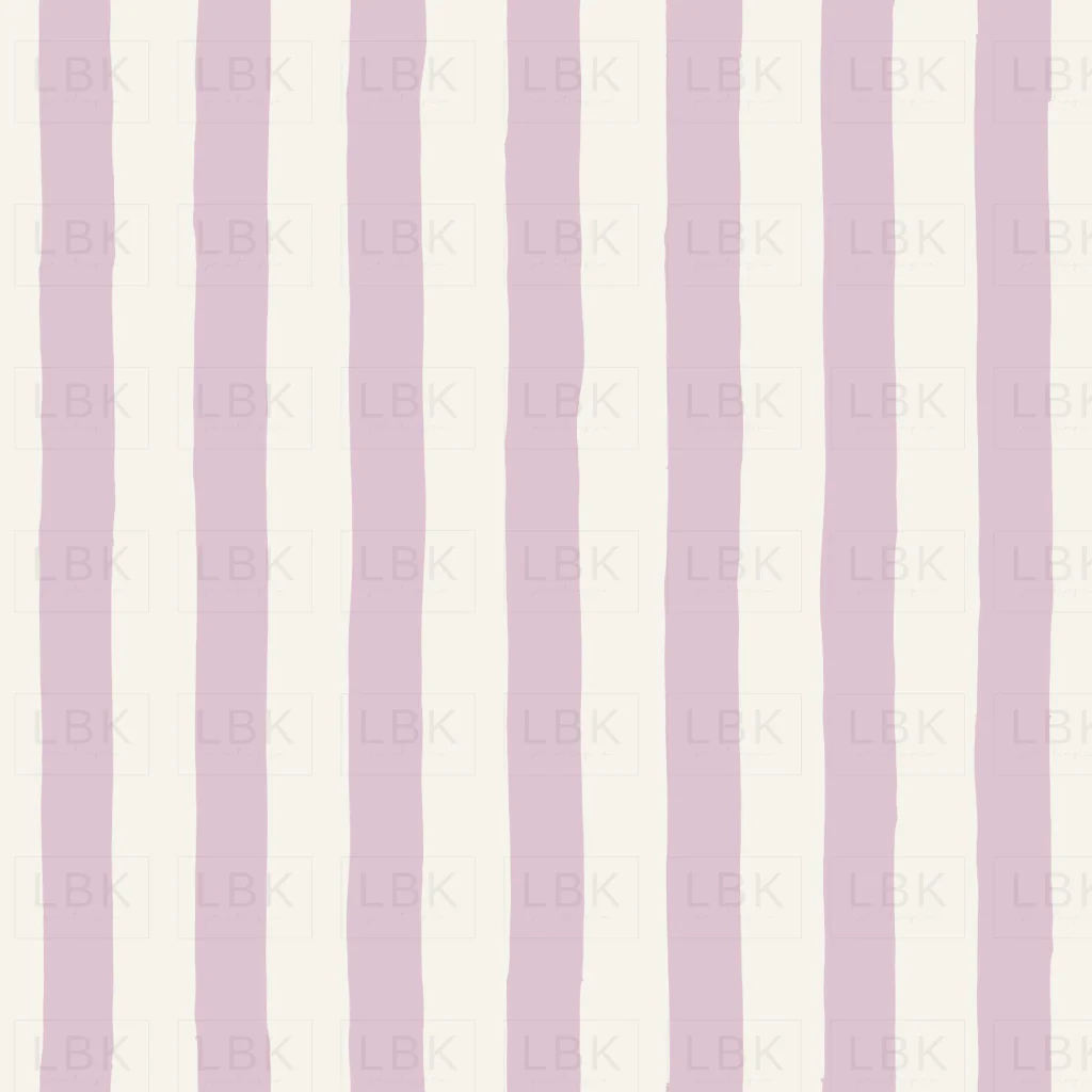 Striped Streamers in Pastel Lilac