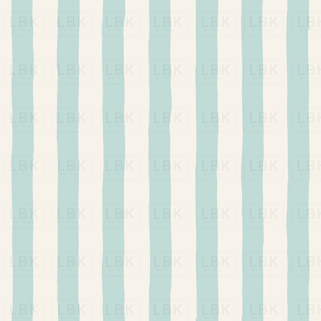 Striped Streamers in Pastel Spearmint Green