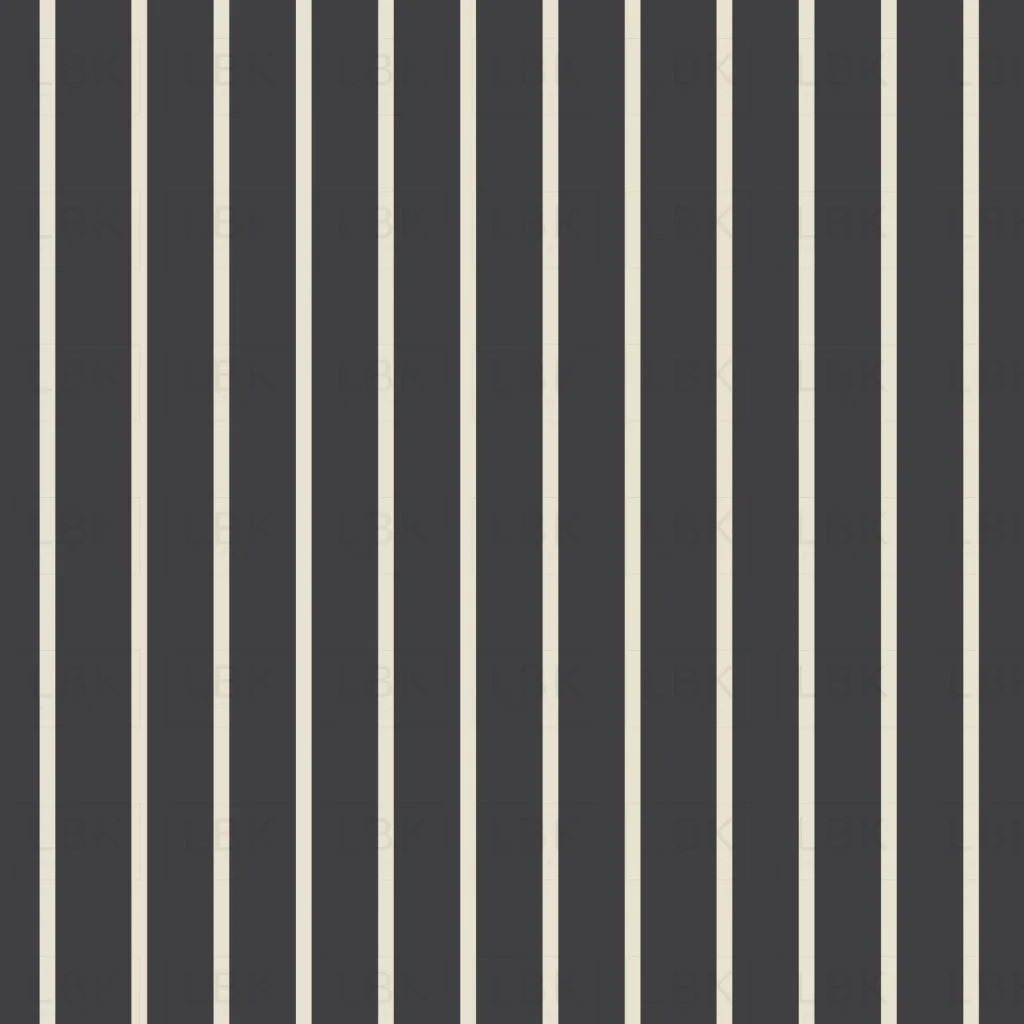 Stripes in Charcoal