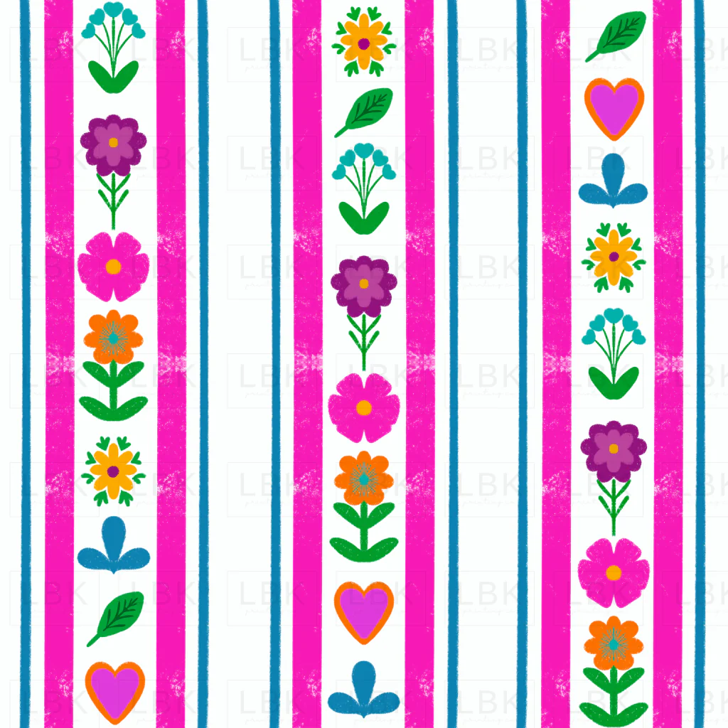 Stripy Floral