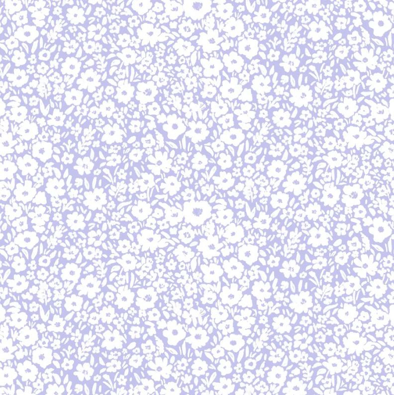 Sunlit ditsy light purple