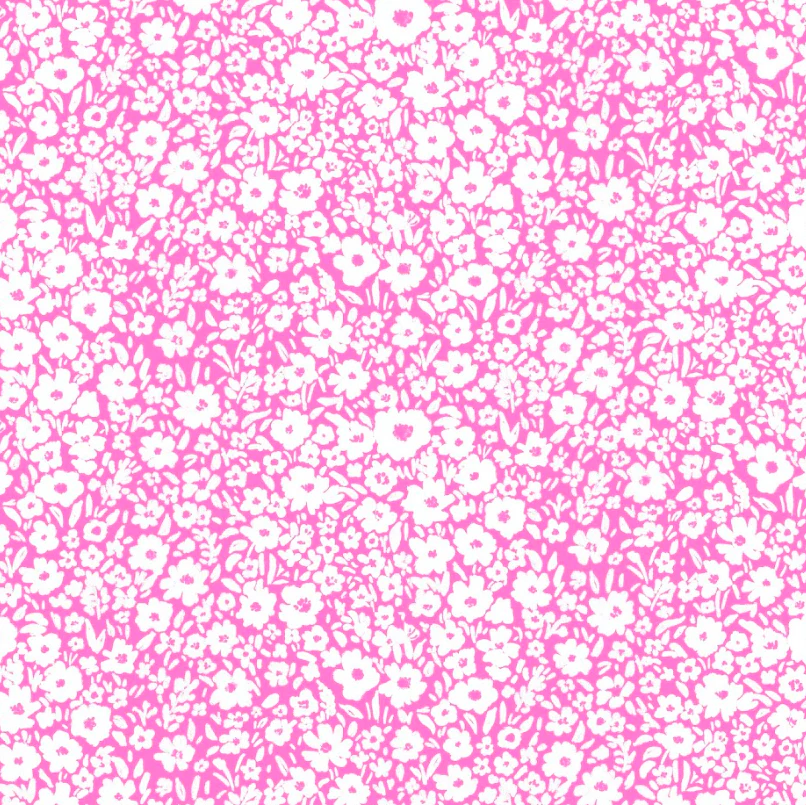 Sunlit ditsy pink