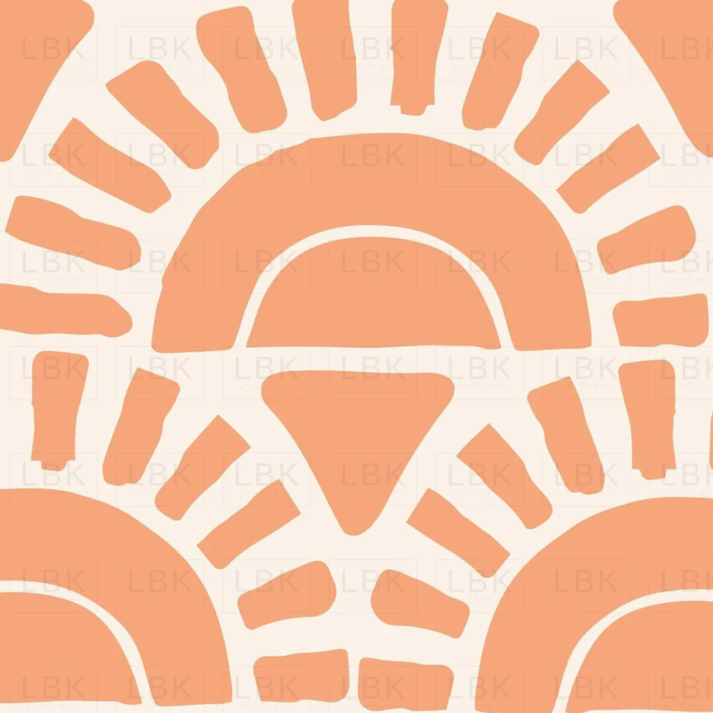 Sunshine in peach