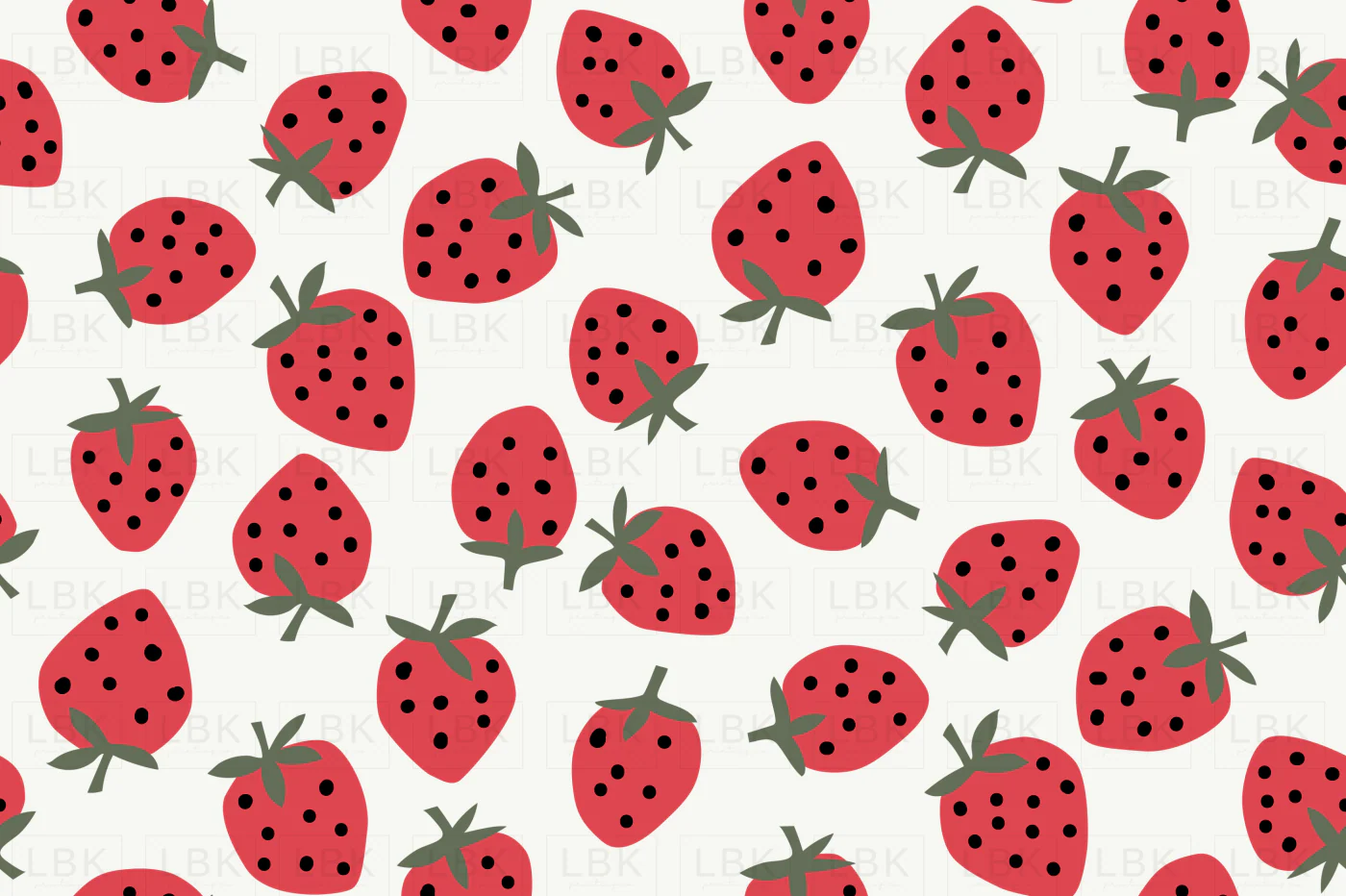 sweet things strawberries red pink