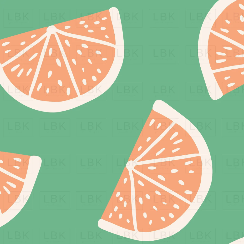 Tangerines in teal