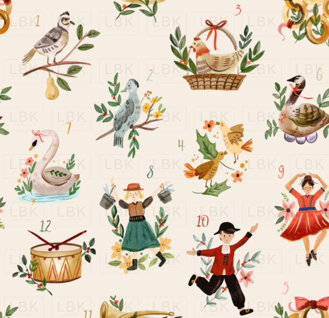 The 12 Days of Christmas on Cream