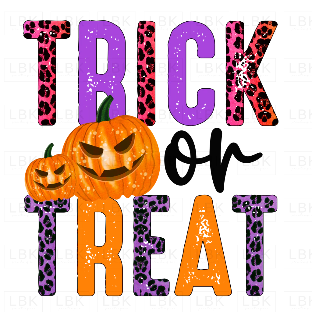 Trick or Treat - Leopard- DTF