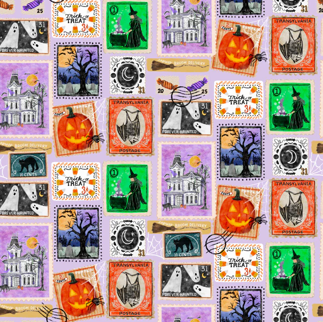 Trick or treat post - ghosted lavender