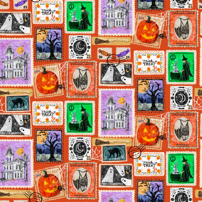 Trick or treat post - jack -o-lantern