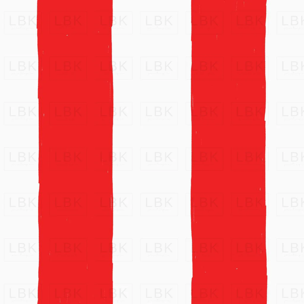 Vertical Stripes-red