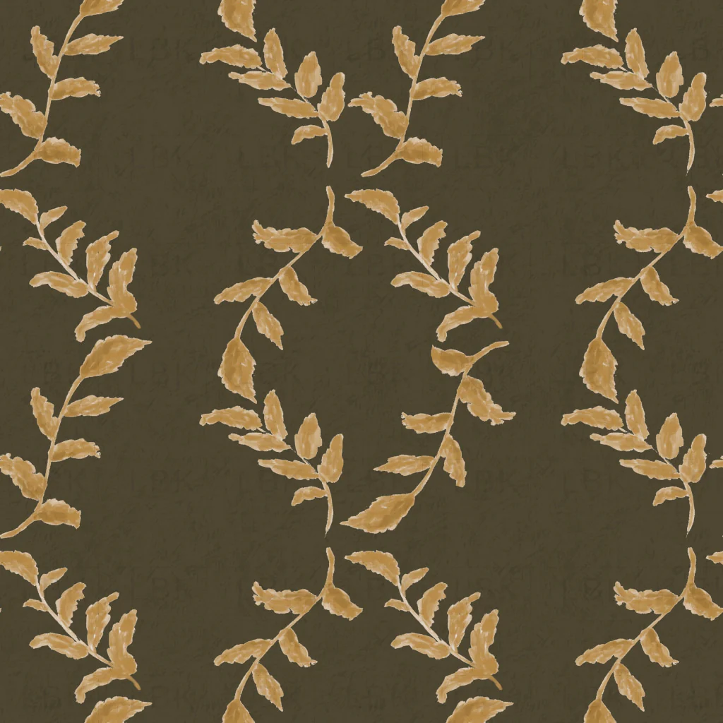Vine in olive green
