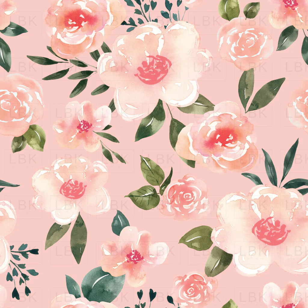 Vintage Spring Pink Floral