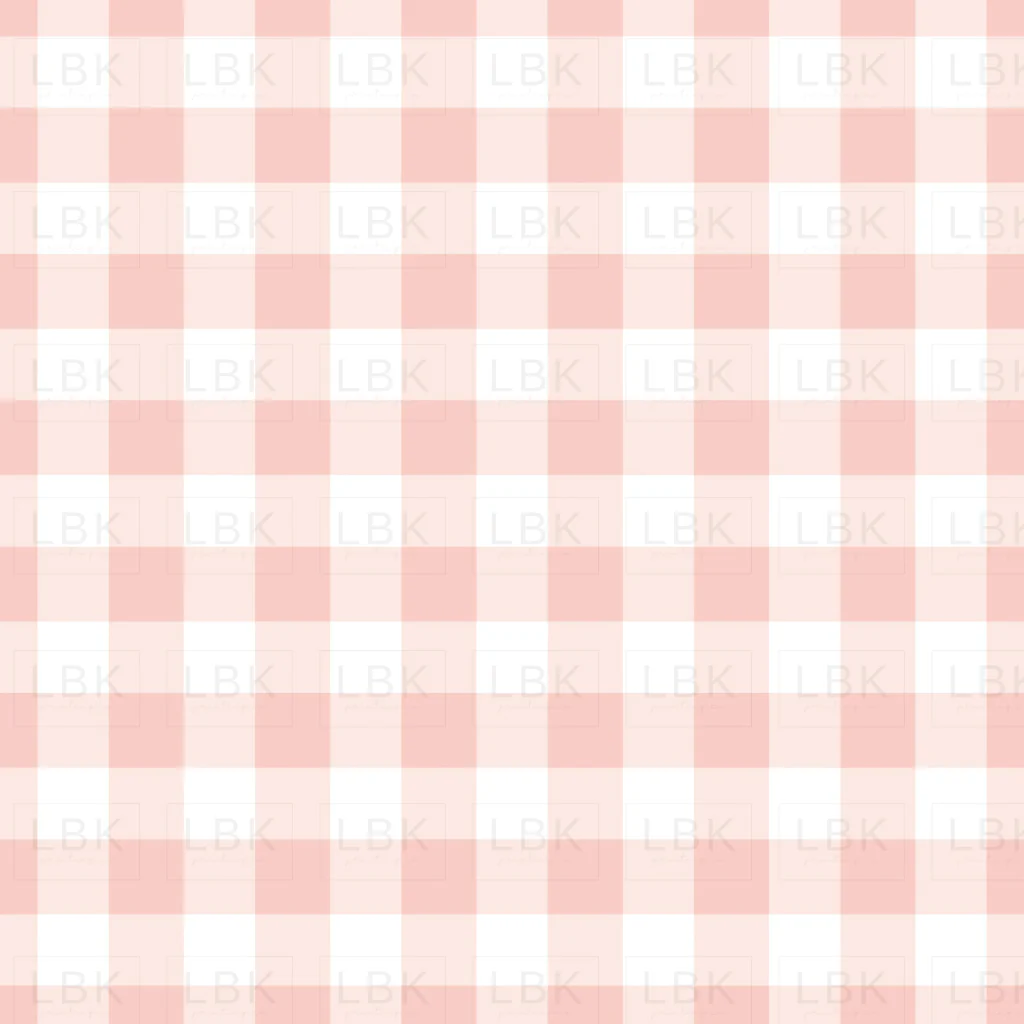 Vintage Spring Pink Gingham