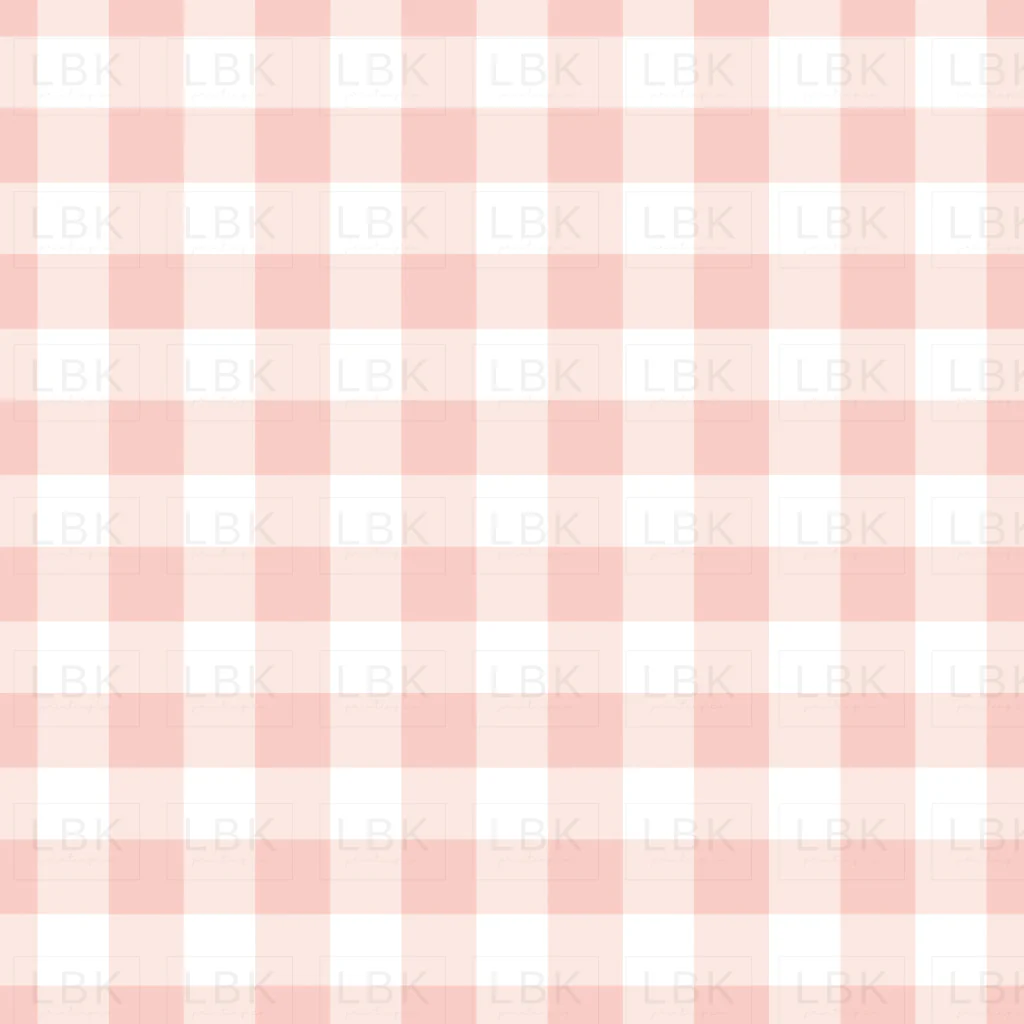 Vintage Spring Pink Gingham