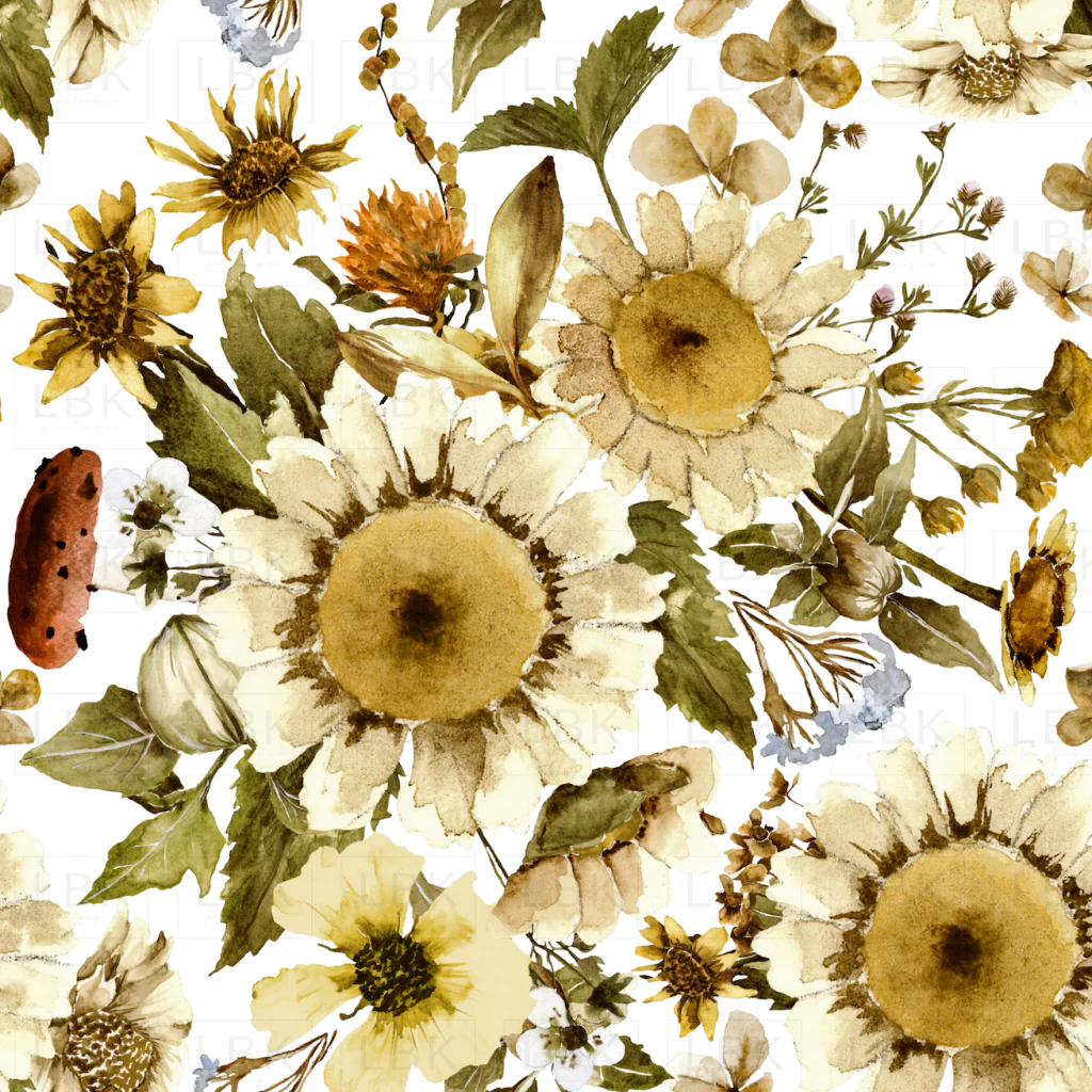 Vintage Sunflowers