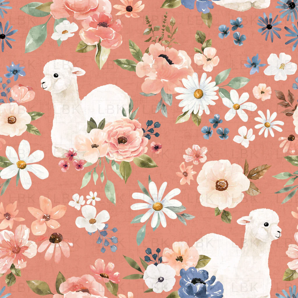 Wanderlust_LlamaFloral_Pink