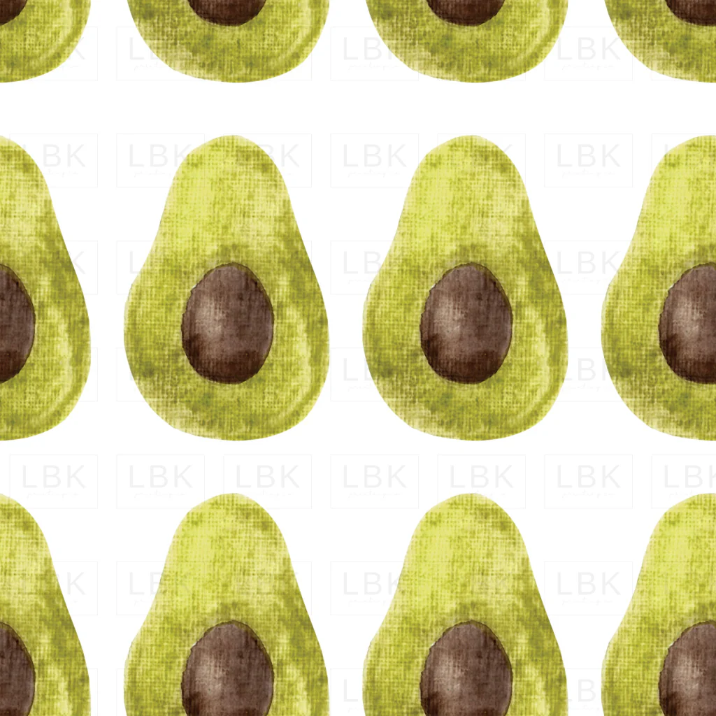 Watercolor Avocados