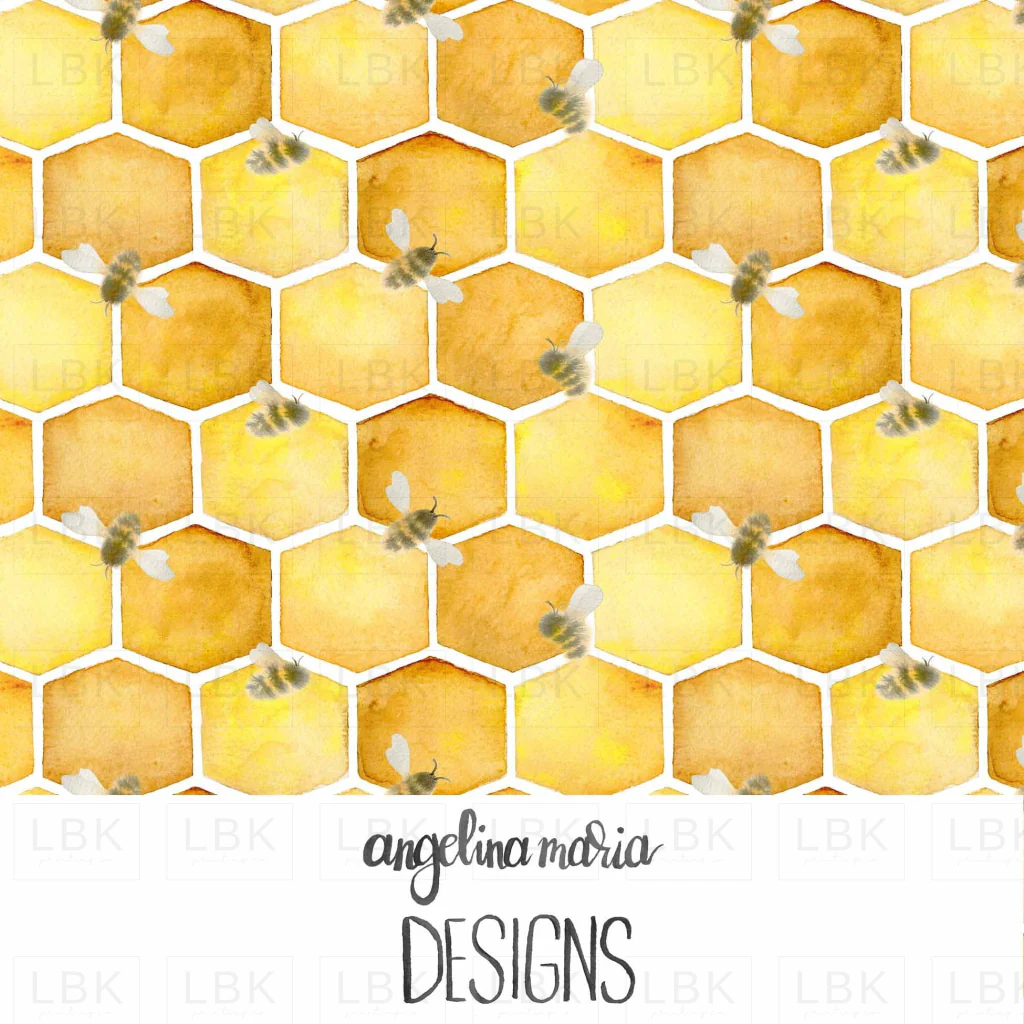 watercolor beehive
