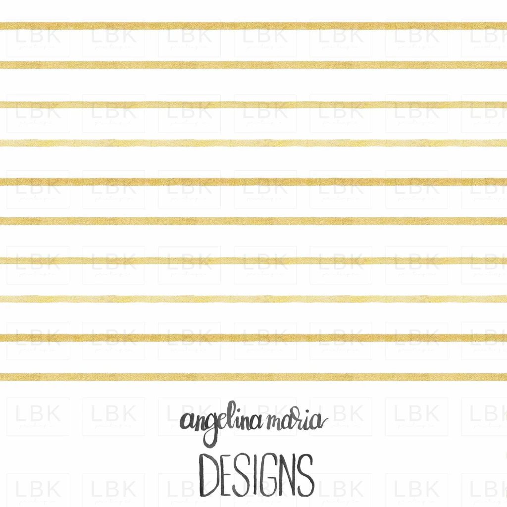 watercolor gold stripe