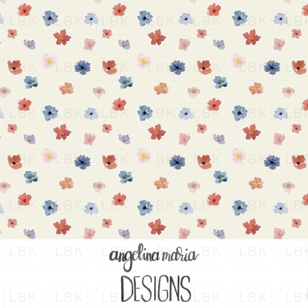 Whimsical Wildflowers Cream