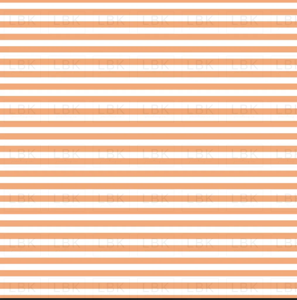 WHW Mini Stripe Orange