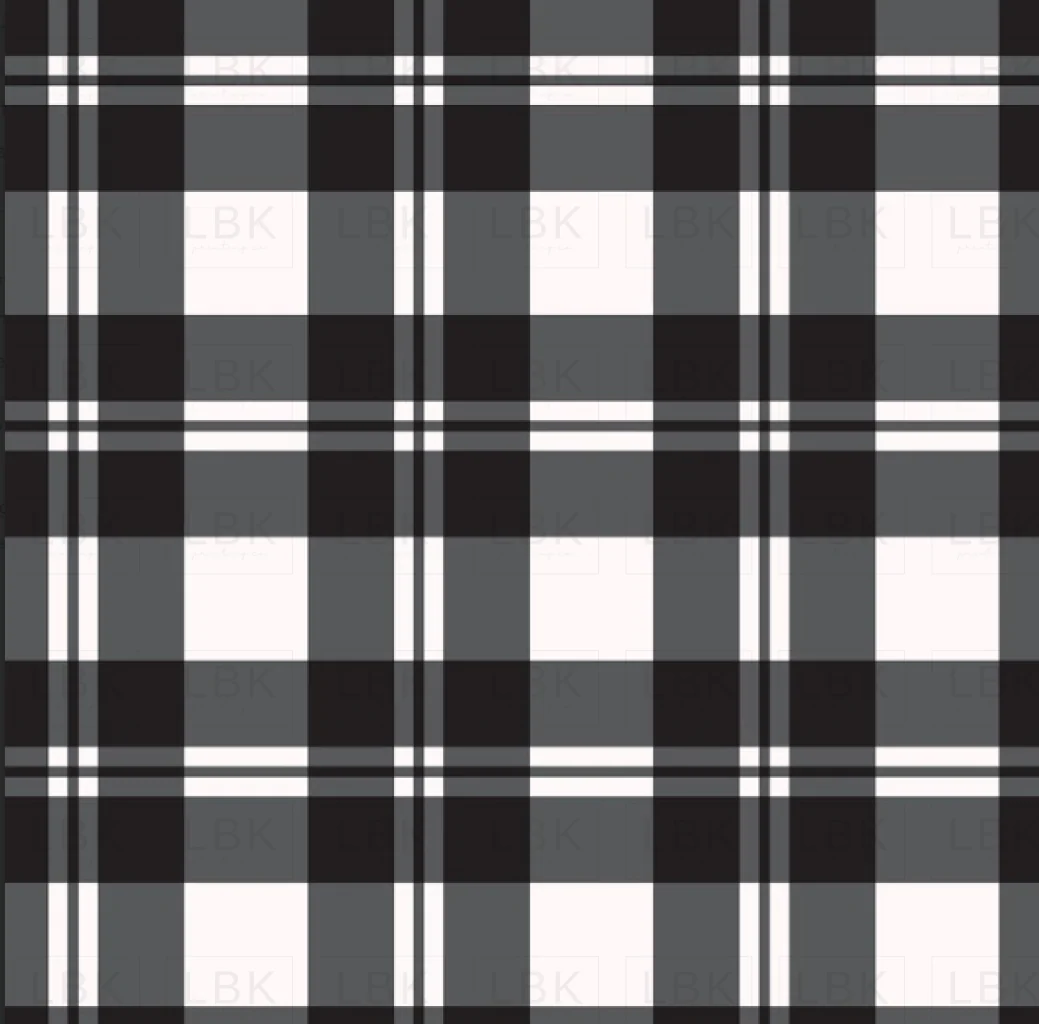 WHW Plaid Black