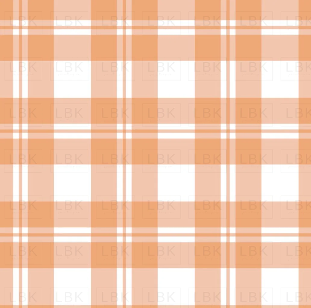 WHW Plaid Orange