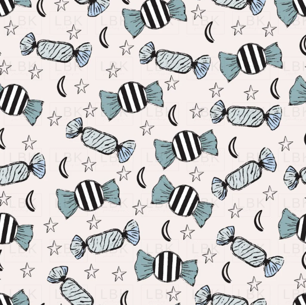 WHW Trick or Treat Candy Teal