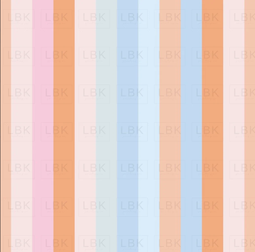 WHW Wide Stripe Orange