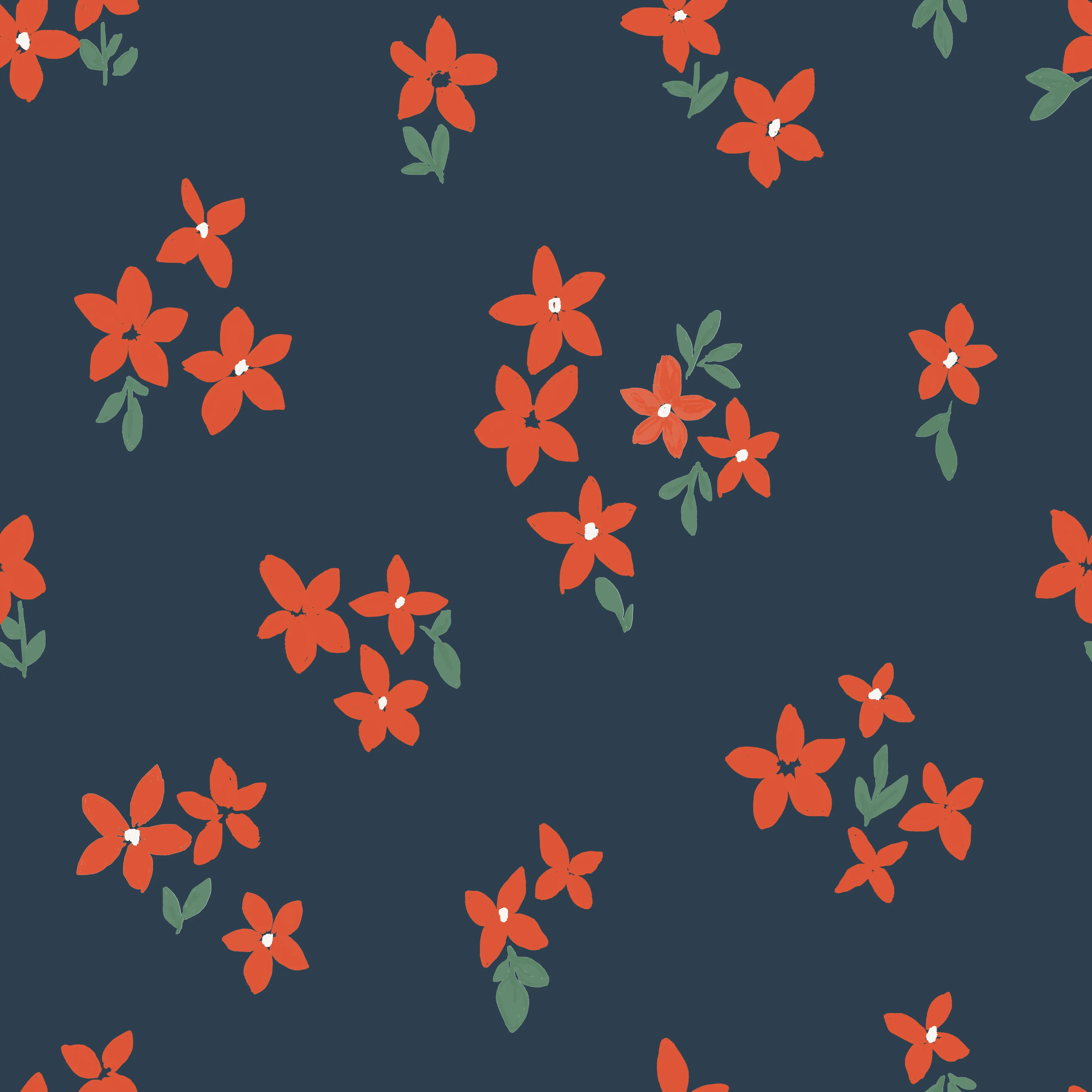 Winter Bloom-Midnight