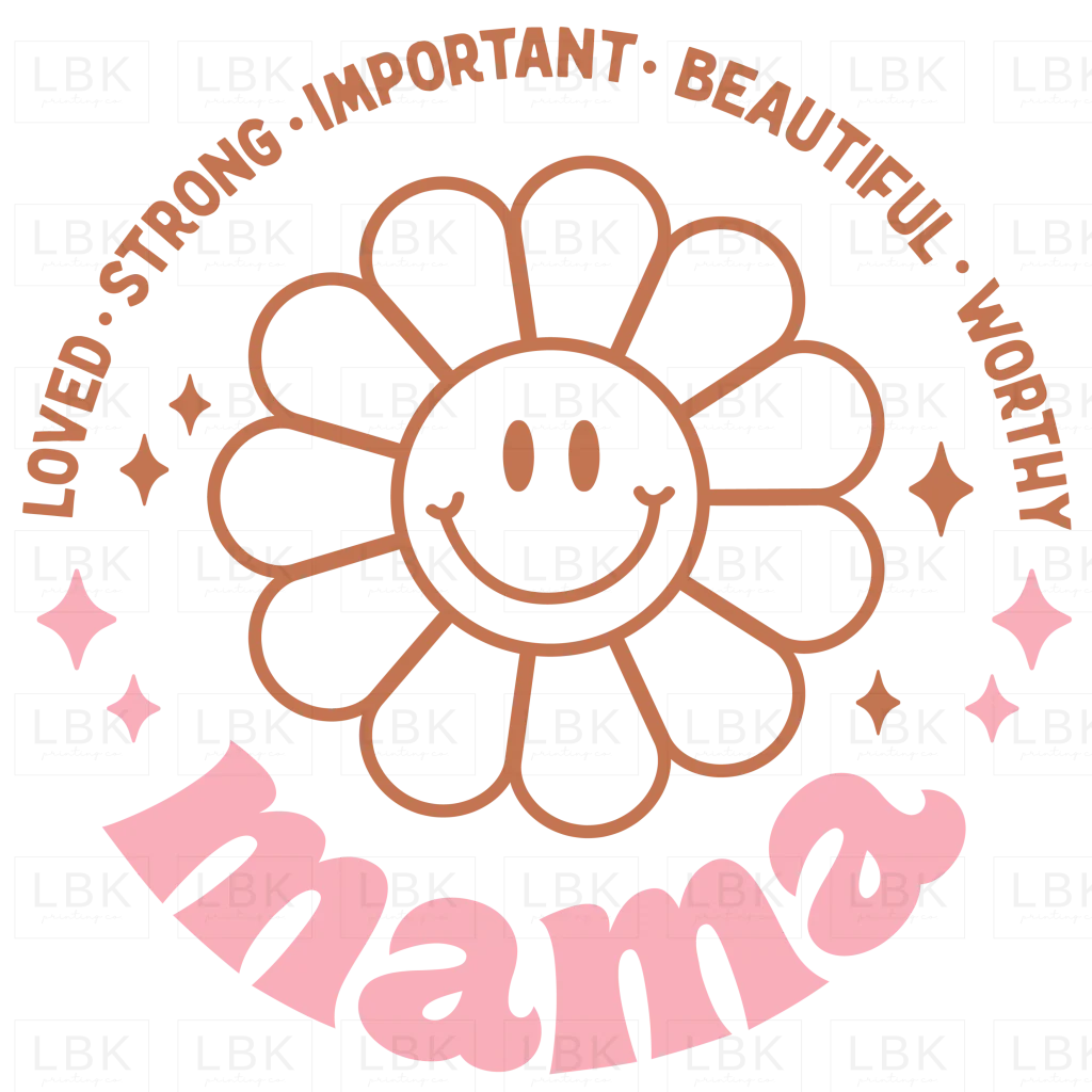 Words to Describe Mama- DTF