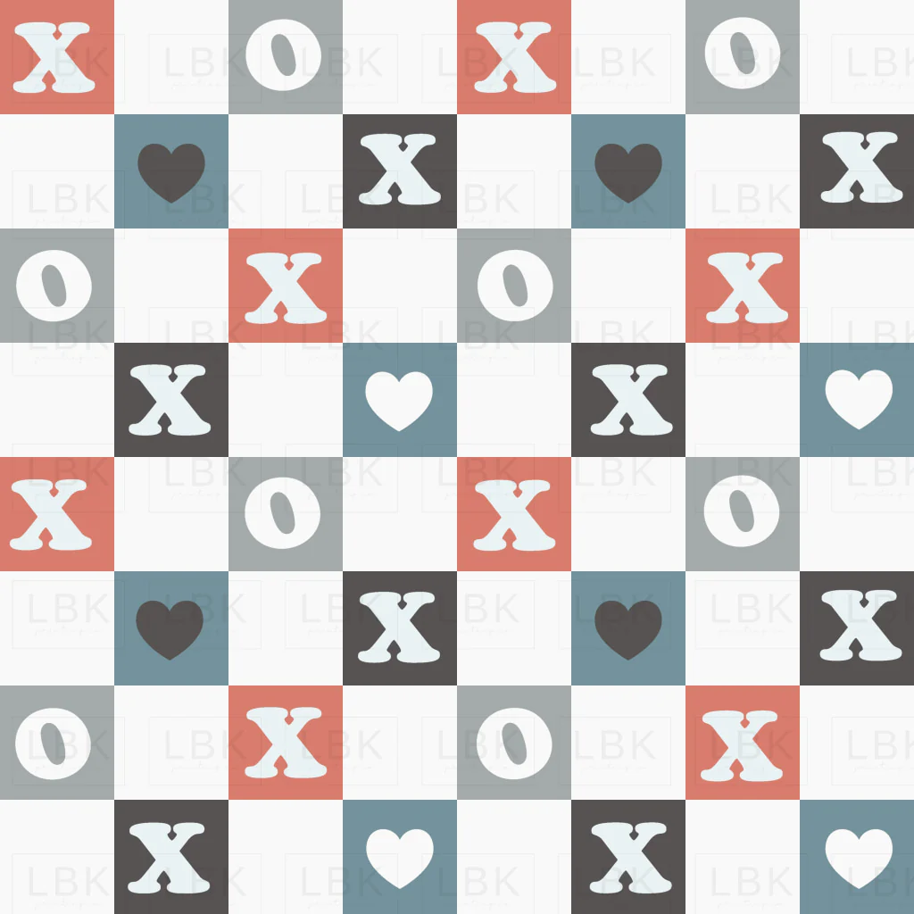 xoxo Checkerboard boys faded