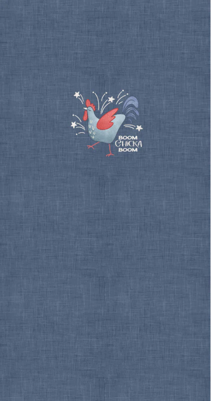 Yankee Doodle Panel- Boom Chicka Boom