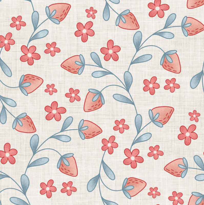 Yankee Doodle Strawberries White