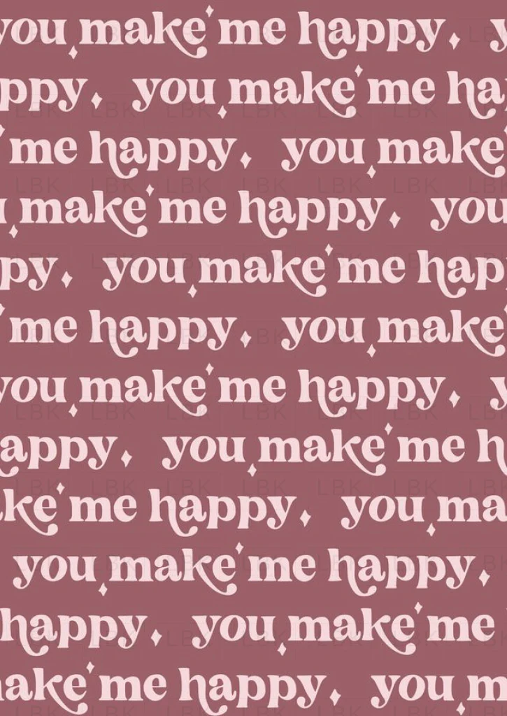 you make me happy - berry